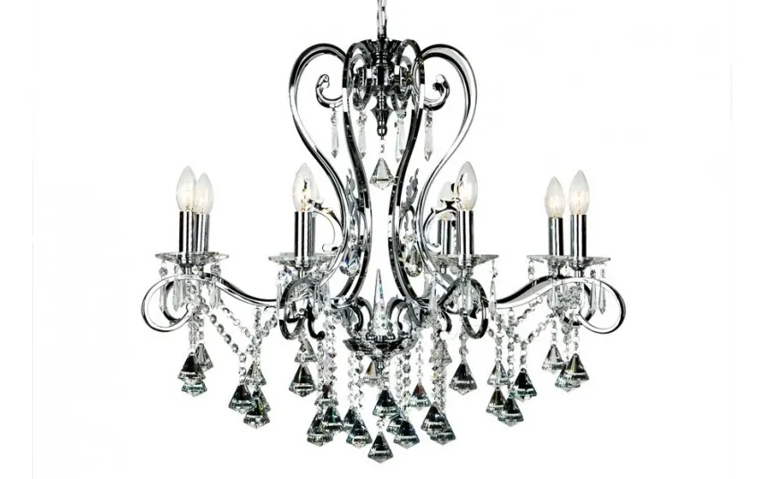 Witek Home Lampa sufitowa kryształowa Ampiro 4765/8 Fashion