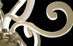 Witek Home Lampa Wisząca Horn Gold MD8617-6+3 Hot