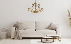 Witek Home Lampa Wisząca Horn Gold MD8617-6+3 Hot