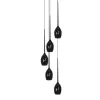 Azzardo Lampa wisząca Izza 5 MD1288A-5BL Outlet