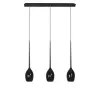 Azzardo Lampa wisząca Izza 3 MD1288B-Shiny Black Outlet