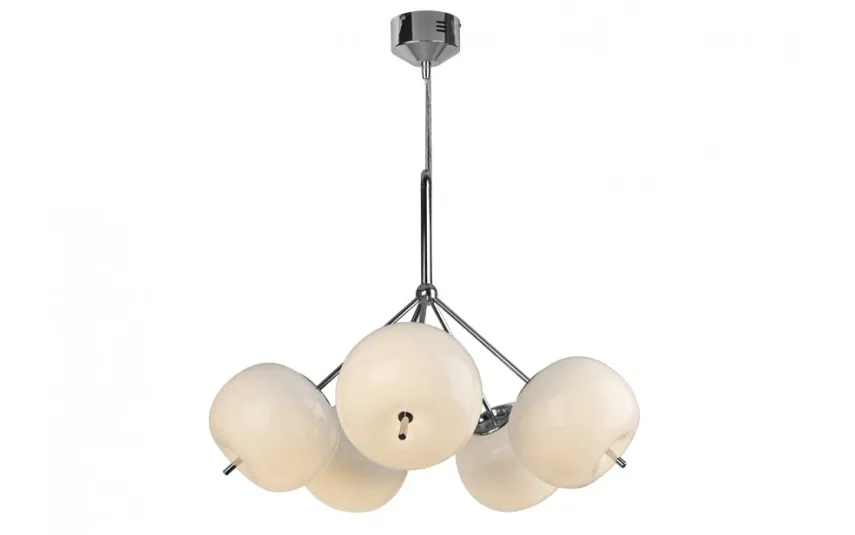 Witek Home Lampa wisząca Jabłko MD5069-5 srebrna New