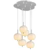 Witek Home Lampa wisząca Jabłko MD5069-6CR srebrna Sale