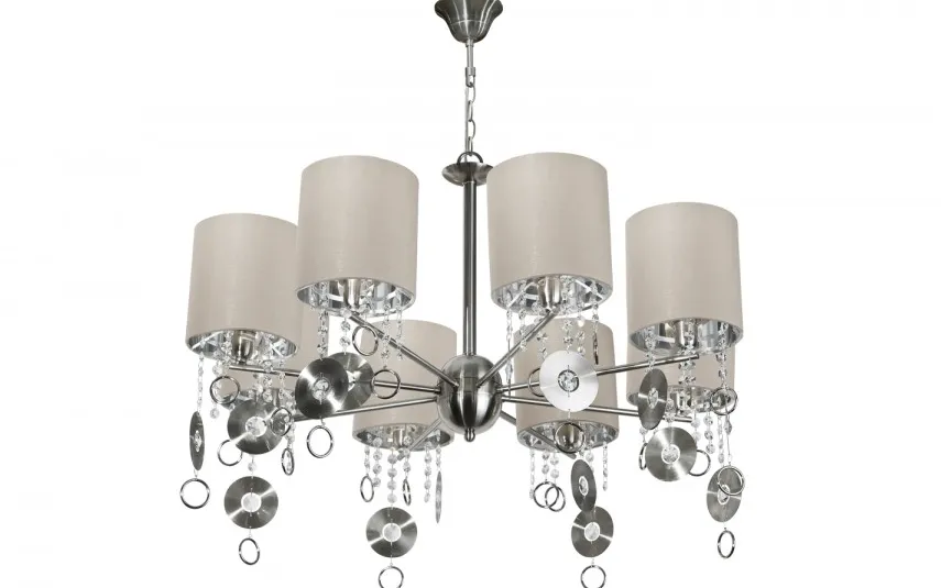 Witek Home Lampa wisząca kryształowa Chic 5049/8 New