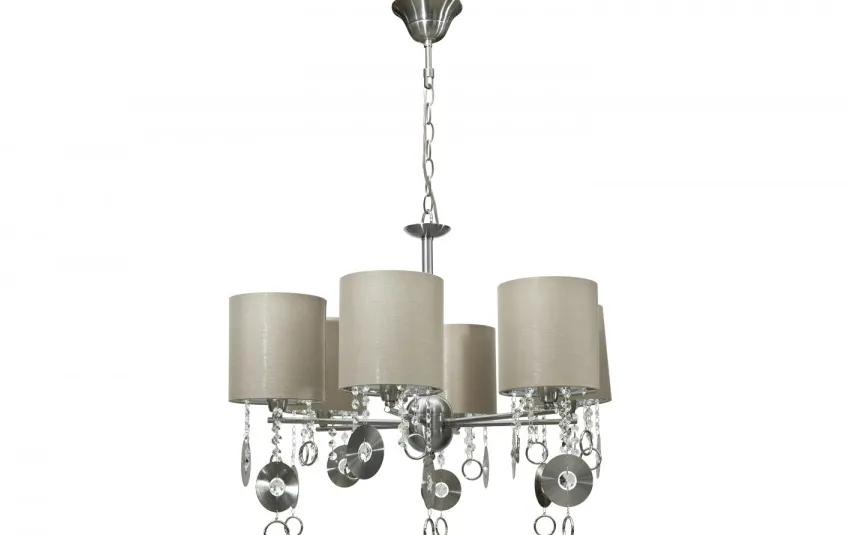 Witek Home Lampa wisząca kryształowa Chic 5049/6 Sale