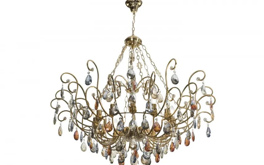 Witek Home Lampa wisząca kryształowa Fiori 5039/1P-12CP Online