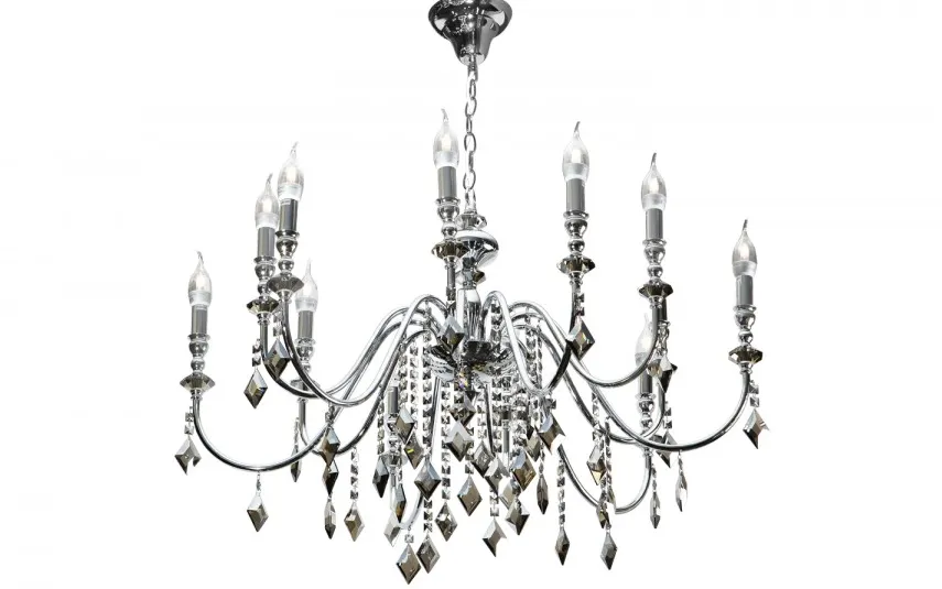 Witek Home Lampa wisząca kryształowa Flash 5032/6+6 New