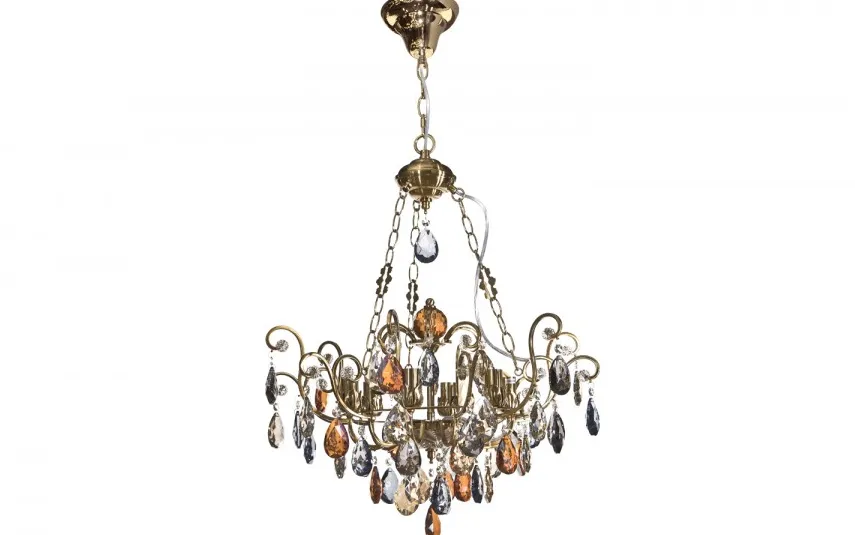Witek Home Lampa wisząca kryształowa Fiori 5039/1P-6CP Hot
