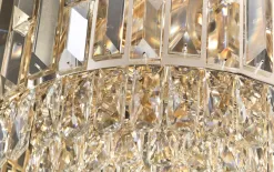 Witek Home Lampa wisząca kryształowa Golden Frost 60253/8 Online