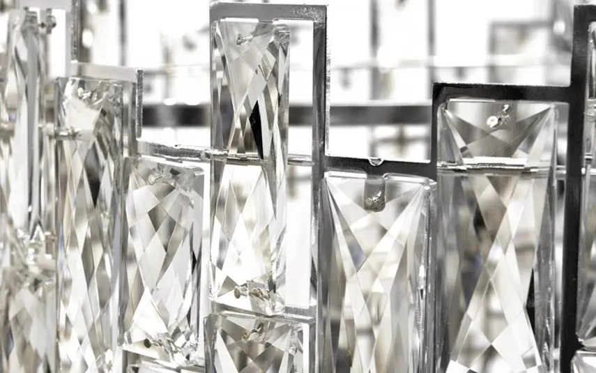 Witek Home Lampa wisząca kryształowa Jewel Chrome 60215/8 Sale