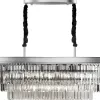 Witek Home Lampa wisząca kryształowa Monk Chrome 33291/9 Hot