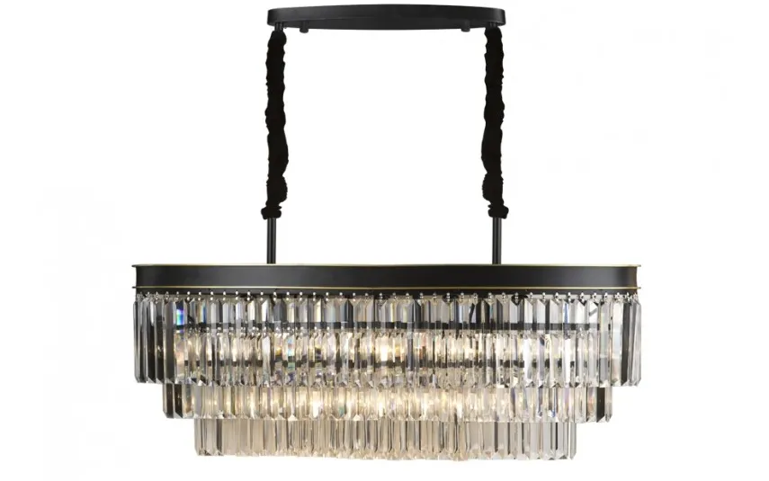 Witek Home Lampa wisząca kryształowa Monk 33291/9 Best
