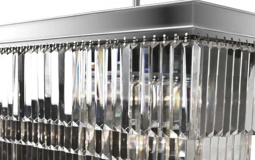 Witek Home Lampa wisząca kryształowa Monk Chrome 33291/15 Best