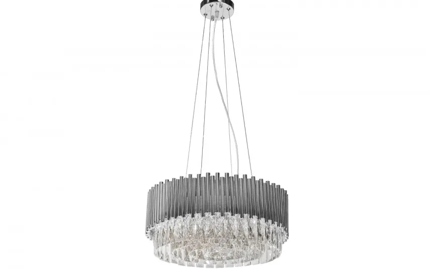 Witek Home Lampa wisząca kryształowa Stic Chrome 60181/13 Clearance