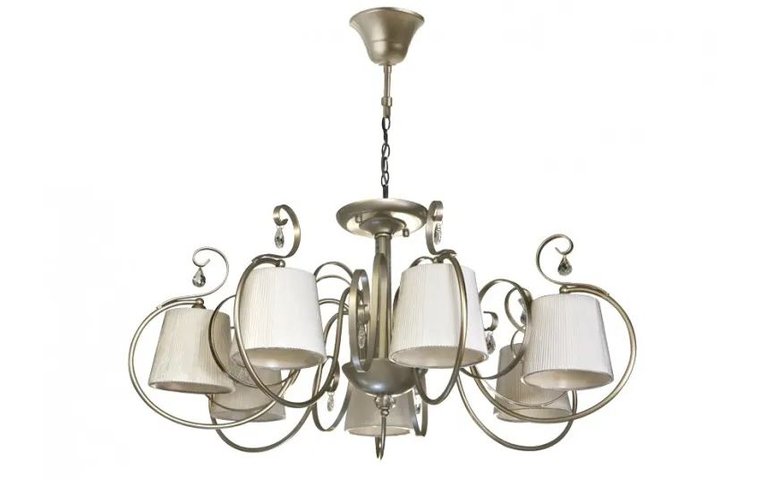 Witek Home Lampa wisząca kryształowa Samba 4974/7CP (276985) New
