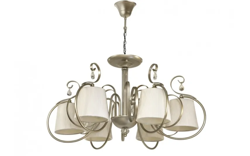 Witek Home Lampa wisząca kryształowa Samba 4974/6CP Best