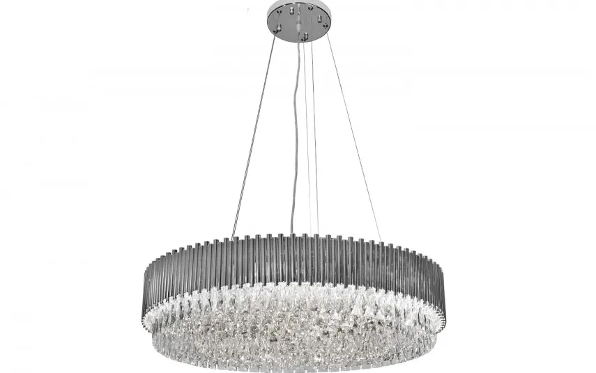 Witek Home Lampa wisząca kryształowa Stic Chrome 60181/32 Discount