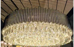 Witek Home Lampa wisząca kryształowa Stic Chrome 60181/32 Discount