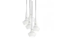 Azzardo Lampa wisząca Tasos 5 L.W. MD2095A-5W Hot