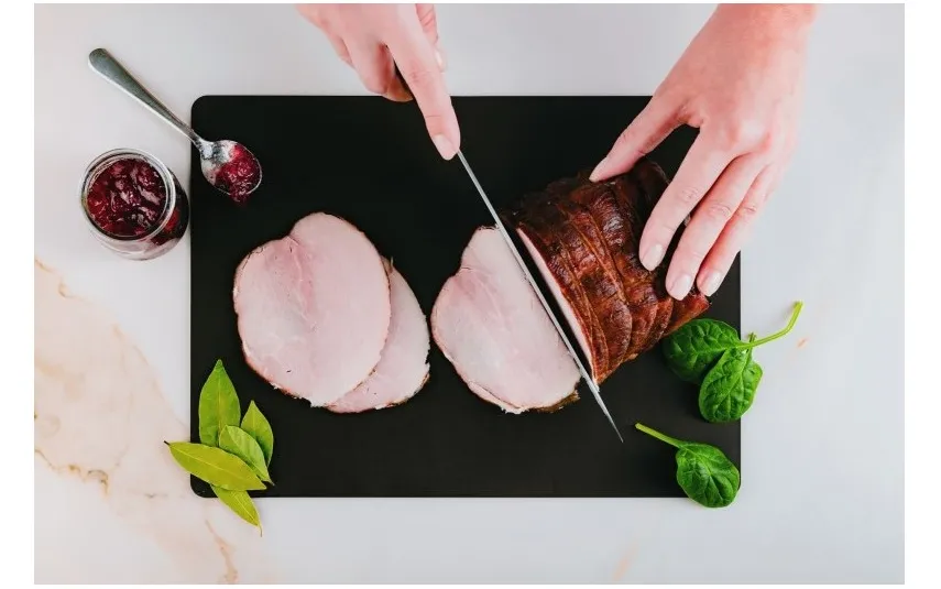 Practic Mata do krojenia mięsa HACCP brązowa Fashion