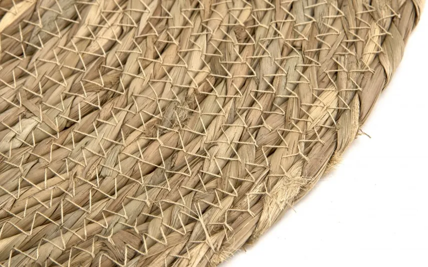 MPLCo Mata na stół okrągła 38 cm z trawy morskiej MPL Eko Best