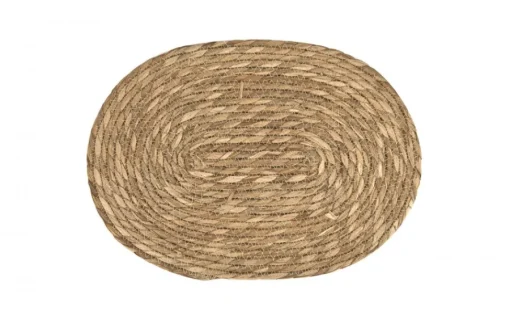 MPLCo Mata na stół owalna 28x39 cm z trawy morskiej MPL Eko Clearance
