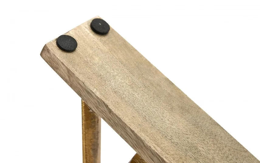 Ewax Metalowy świecznik Choinka złota 32 cm duża Outlet