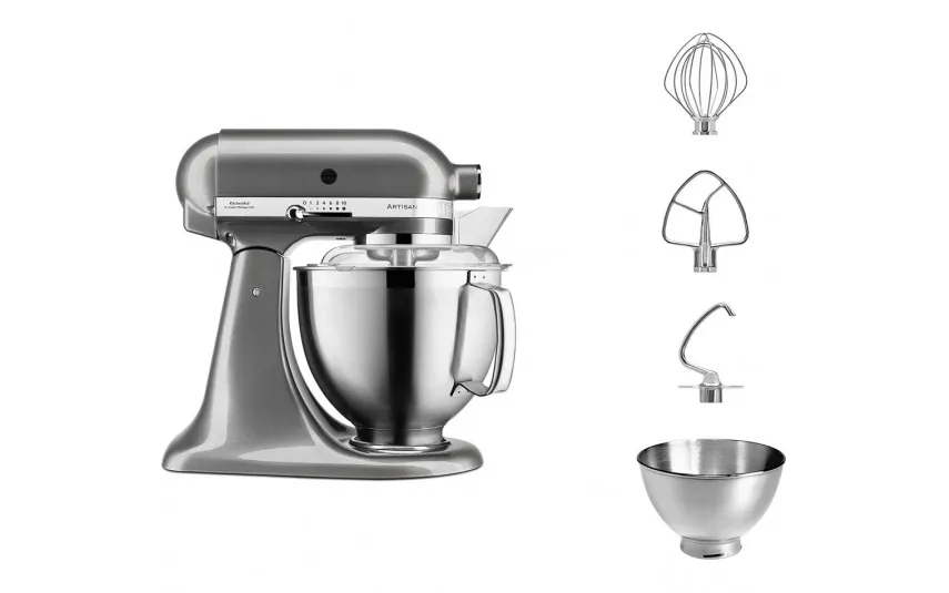 KitchenAid Mikser ARTISAN popielaty 4,8l 300W Popielate Srebro Discount