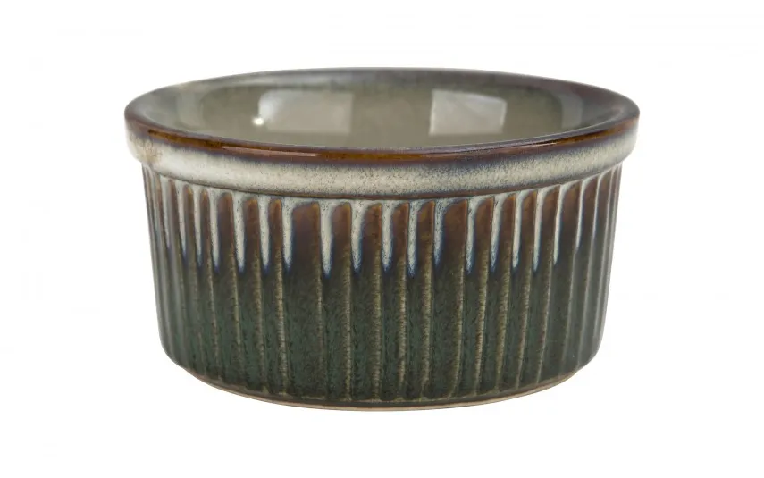 MPLCo Miseczka ceramiczna 10 cm Creme Brulle Ombres Turquoise Hot