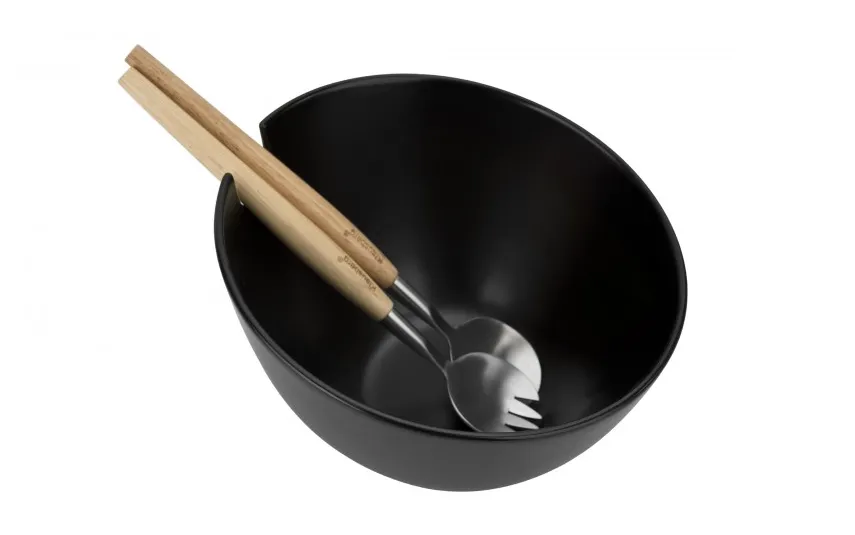 Klausberg Miska ceramiczna z łyżkami w zestawie Fashion
