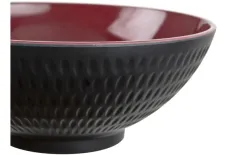 Witek Home Miska 1,1L Asia czarno-czerwona New