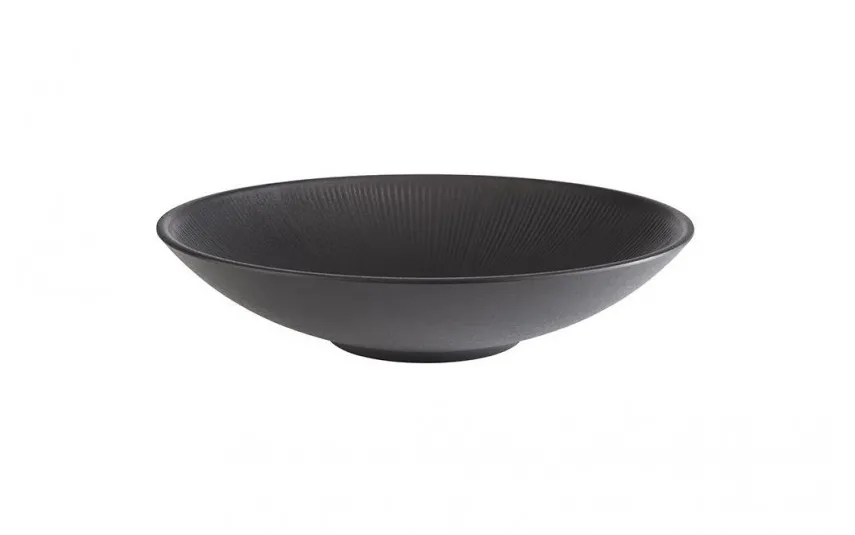 APS Miska z melaminy 30 cm Nero Fashion