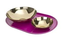 Orion Miska ze stali nierdzewnej 27,5 cm złota 139397 Best