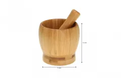 KingHoff Moździerz bambusowy z ubijakiem KH-1617 Online