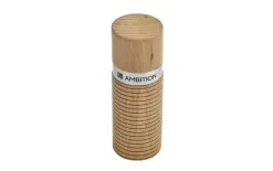 Ambition Młynek do pieprzu i soli Ring Pro ryflowany jasne drewno 236611 Fashion