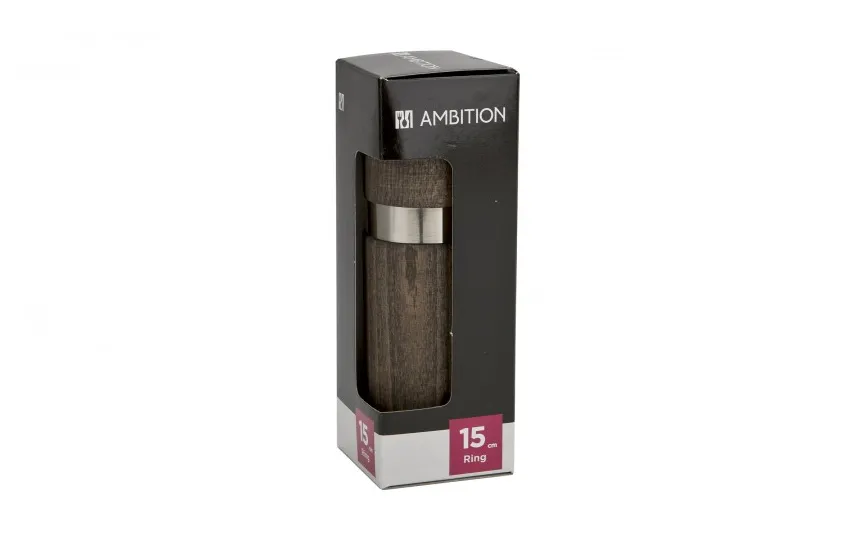 Ambition Młynek do pieprzu i soli Ring Pro ciemne drewno 236608 Sale