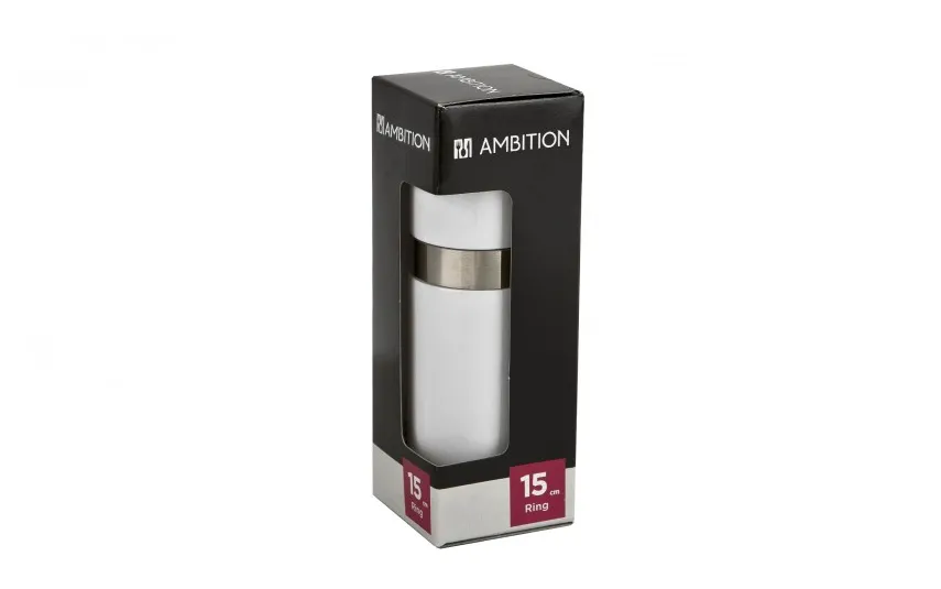 Ambition Młynek do pieprzu i soli Ring Pro biały 236607 Clearance