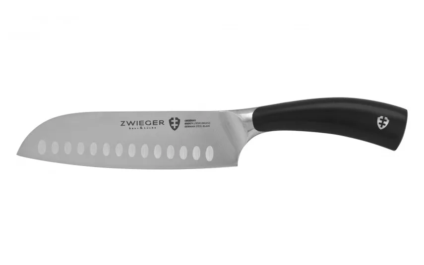 Zwieger Nóż Santoku 18 cm Obsidian Hot