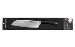 Zwieger Nóż Santoku 18 cm Obsidian Hot