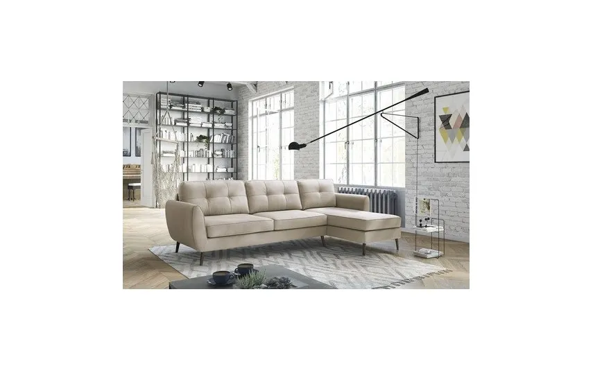 Befame Narożnik 238410 Boston Black Sale