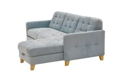 Gala Collezione Narożnik Elio z funkcją spania i pojemnikiem na pościel Discount