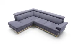 Sweet sit Narożnik Memo z funkcją spania i pojemnikiem na pościel Massimo 414 Outlet