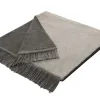 Biederlack Narzuta na fotel 50 x 200 cm Salt&Pepper Silber Fashion