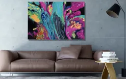Witek Home Obraz abstrakcyjny 100x150 cm Flower in Bloom Clearance