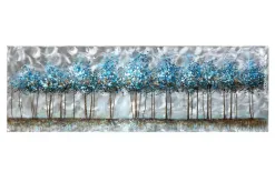 Witek Home Obraz na płótnie 50x150 cm Błękitne drzewa Discount