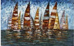 Witek Home Obraz na płótnie 100x150 cm Regatta Outlet