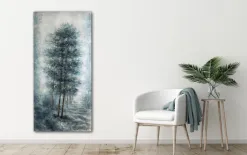 Witek Home Obraz na płótnie 100x200 cm Sosny New