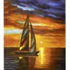 Witek Home Obraz na płótnie 80x100 cm Sundown Offshore Online