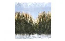 Witek Home Obraz na płótnie 100x100 cm trawa Hot