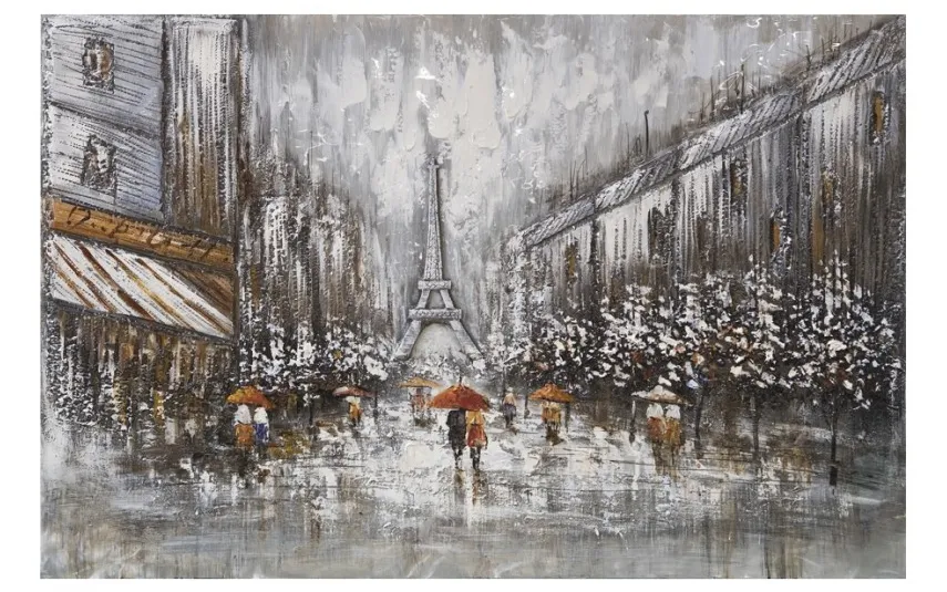 Witek Home Obraz na płótnie 100x150cm Paryska ulica Sale